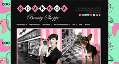 Desktop Screenshot of bowwowbeautyshoppe.com